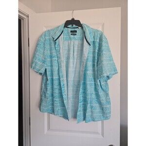 Greg Norman men's button down short sleeve shirt size XXL